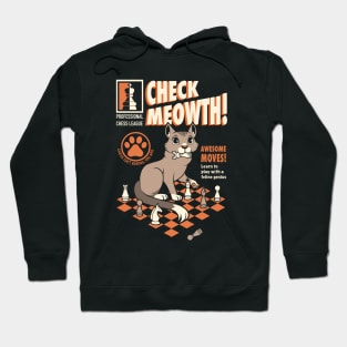 Check-Meowth Cat Chess Hoodie